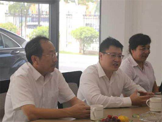 徐州市工商银行行长到博鱼官方（中国）总部交流